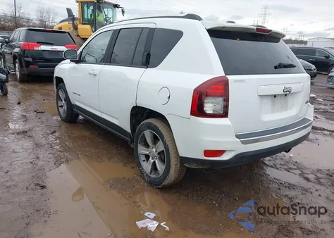 2016 Jeep Compass High Altitude Edition из США, поврежденный, VIN 1C4NJCEA6GD720198